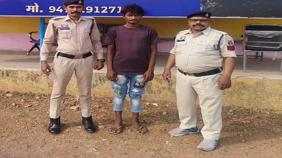 आरोपी को पुलिस ने भेजा जेल