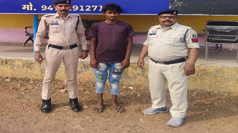 आरोपी को पुलिस ने भेजा जेल