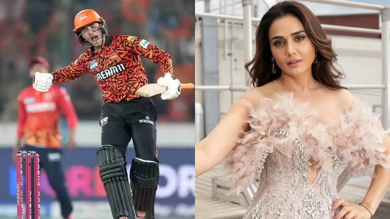 Punjab Kings Co Owner Preity Zinta Praises Abhishek Sharma Ipl Innings on Social Media