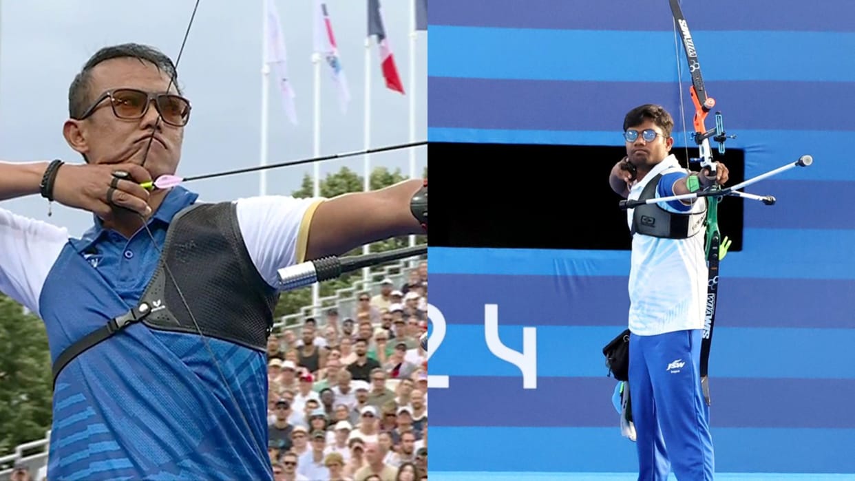 Dhiraj Bommadevara, Tarundeep Rai, and Atanu Das trio clinched a silver medal in Archery World Cup Stage 1