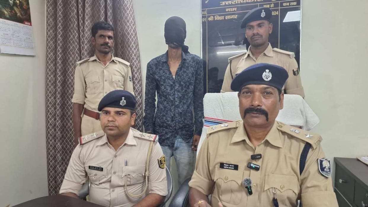 Crazy husband who killed his wife arrested in Muzaffarpur
