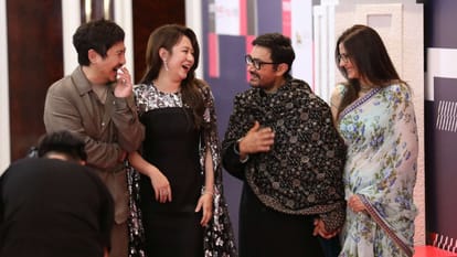Aamir Khan spotted with girlfriend Gauri Spratt in china user comments