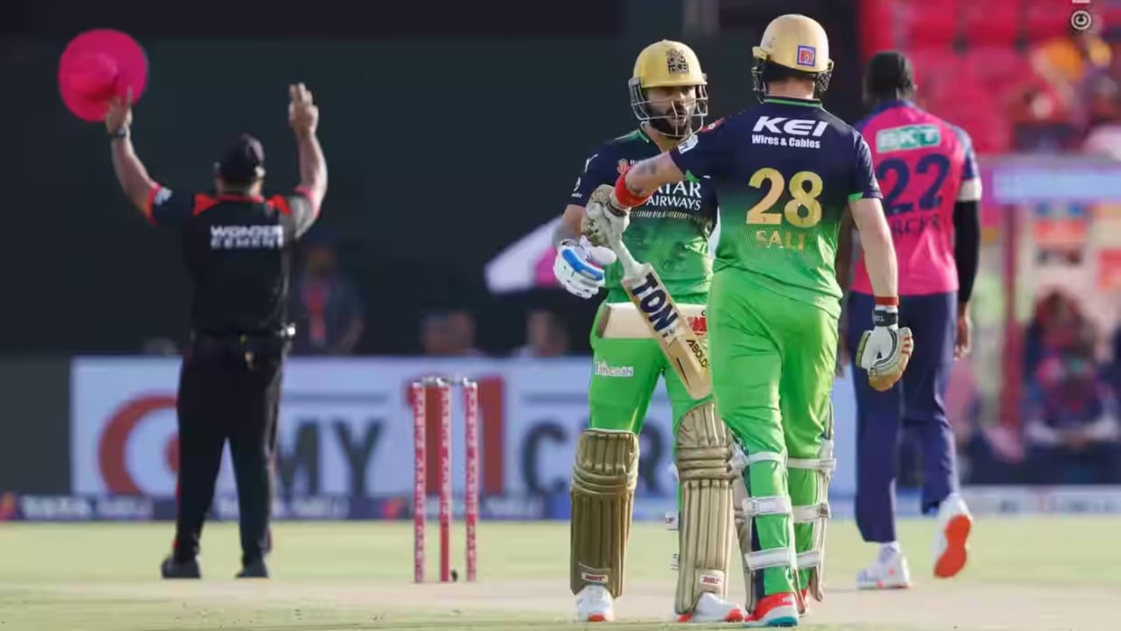RR vs RCB IPL Score: Rajasthan Royals vs Royal Challengers Bangalore Match Scorecard Updates