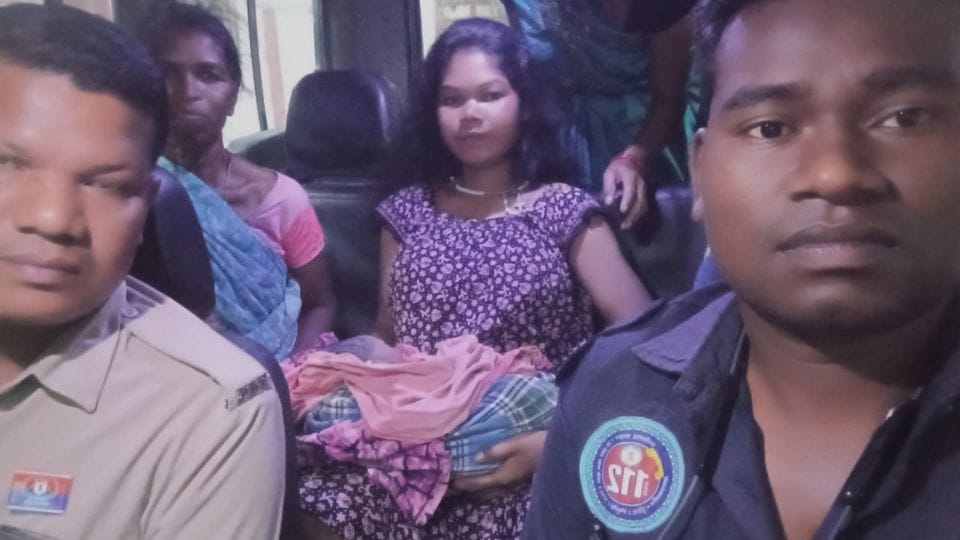 A woman gave birth to a child in the forest in Korba