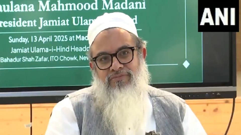 A meeting of Jamiat Ulema-e-Hind was held in Delhi on Waqf law