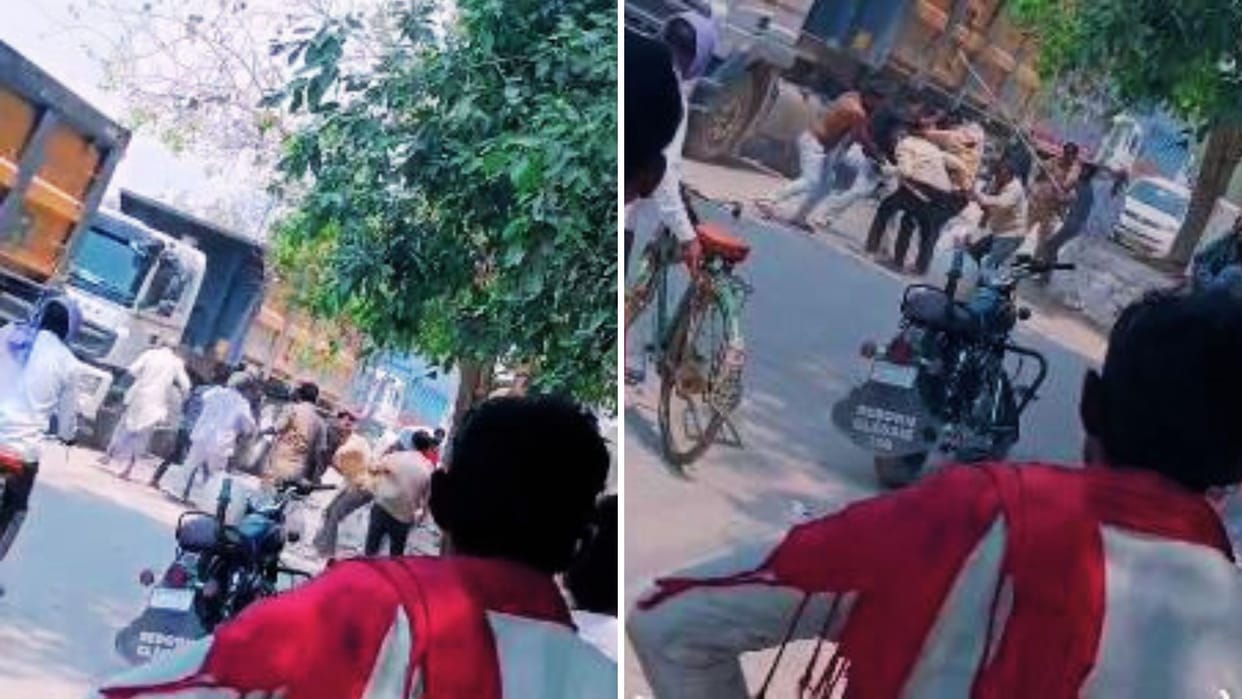 councillor beaten in mirzapur ruckus created in front of police critical condition of four people