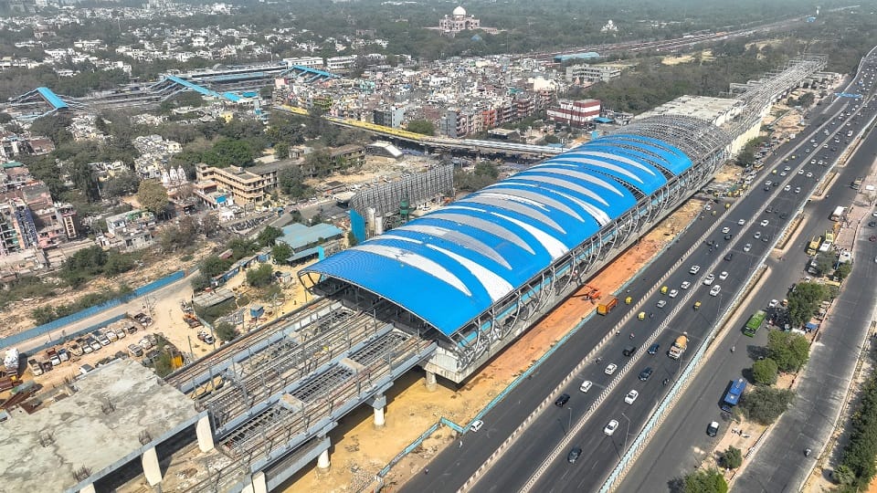 Trial run of Namo Bharat started from New Ashok Nagar to Sarai Kale Khan station