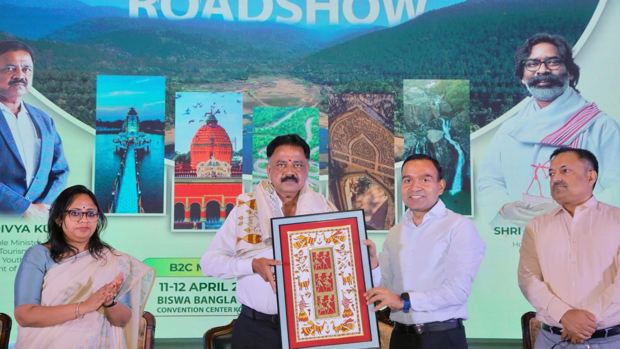Jharkhand tourism roadshow in Kolkata opened the way for new investments and cooperation