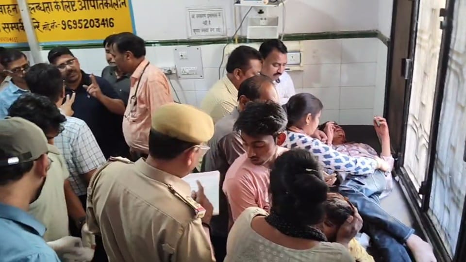 UP: Roadways and private bus collide head-on in Sambhal, more than 25 passengers injured