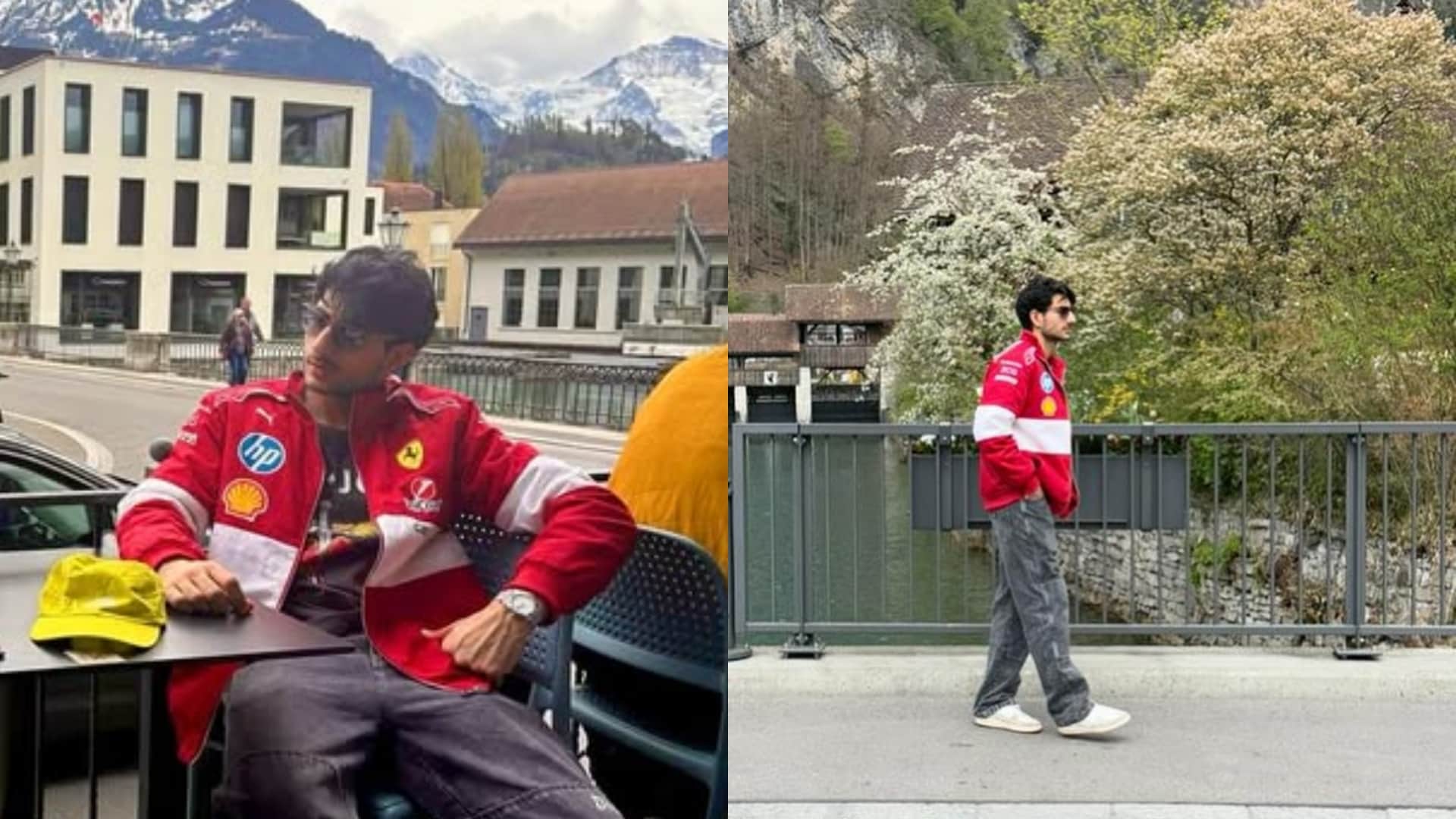 Ibrahim Ali Khan Share Switzerland Vacation Pictures With Sister Sara Ali Khan