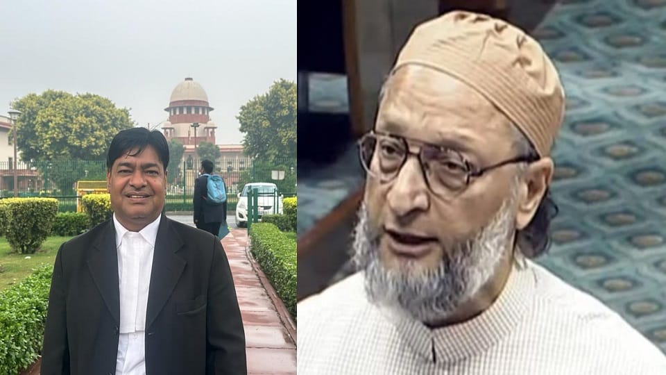 Intervention petition filed in Supreme Court on Owaisi's petition