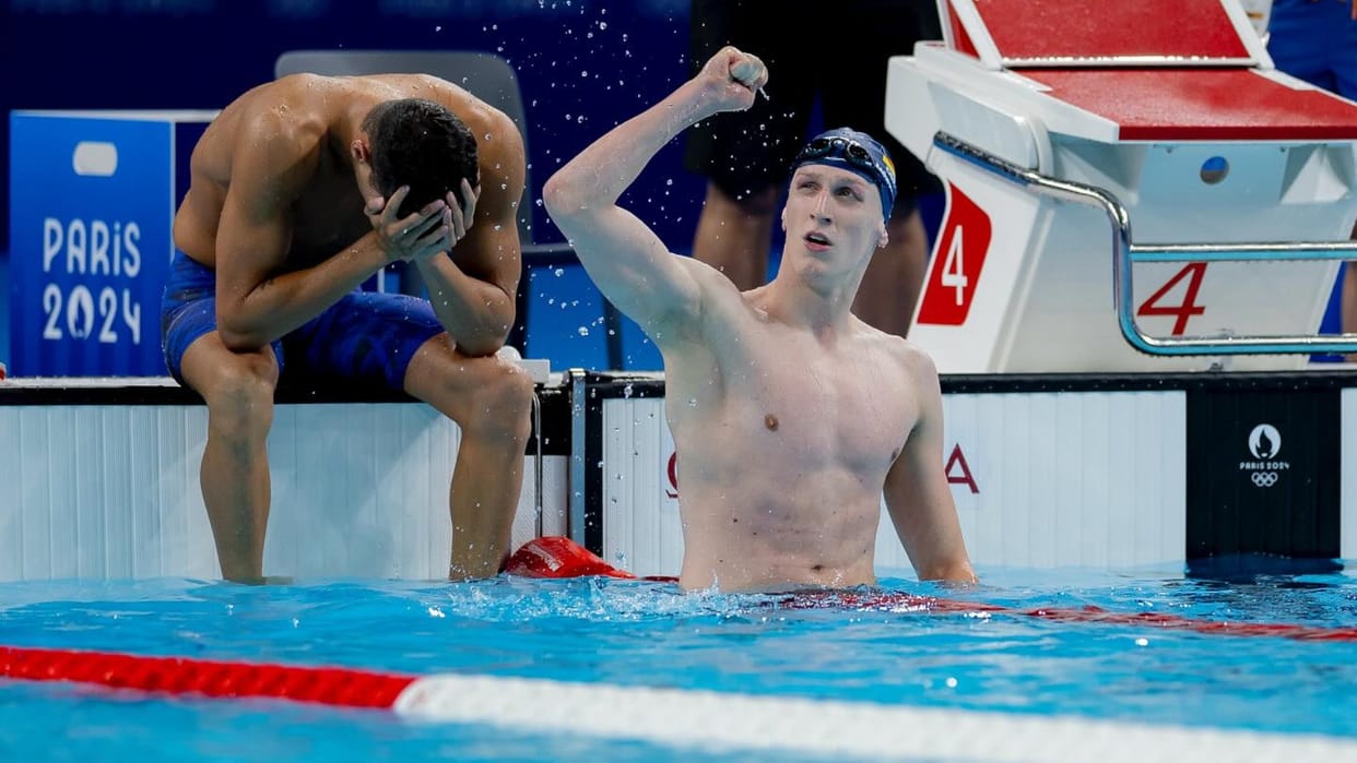 Olympic champion Lukas Martens of Germany has broken the men's 400-meter freestyle world record