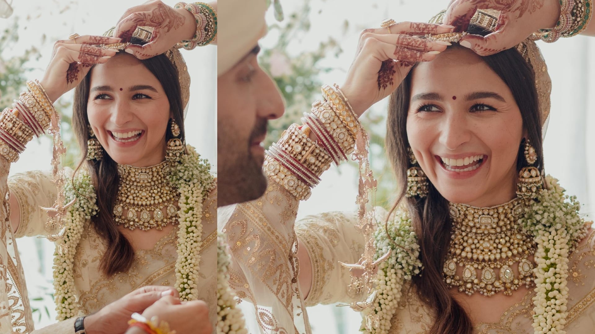 Alia-Ranbir Wedding anniversary special wedding look of alia bhatt
