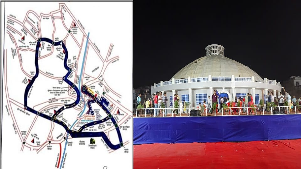 Bhimnagari route diversion happened in Agra do not go on these routes