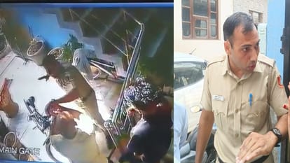 Chandigarh police constable manhandles Nagalig in Nayagaon see video