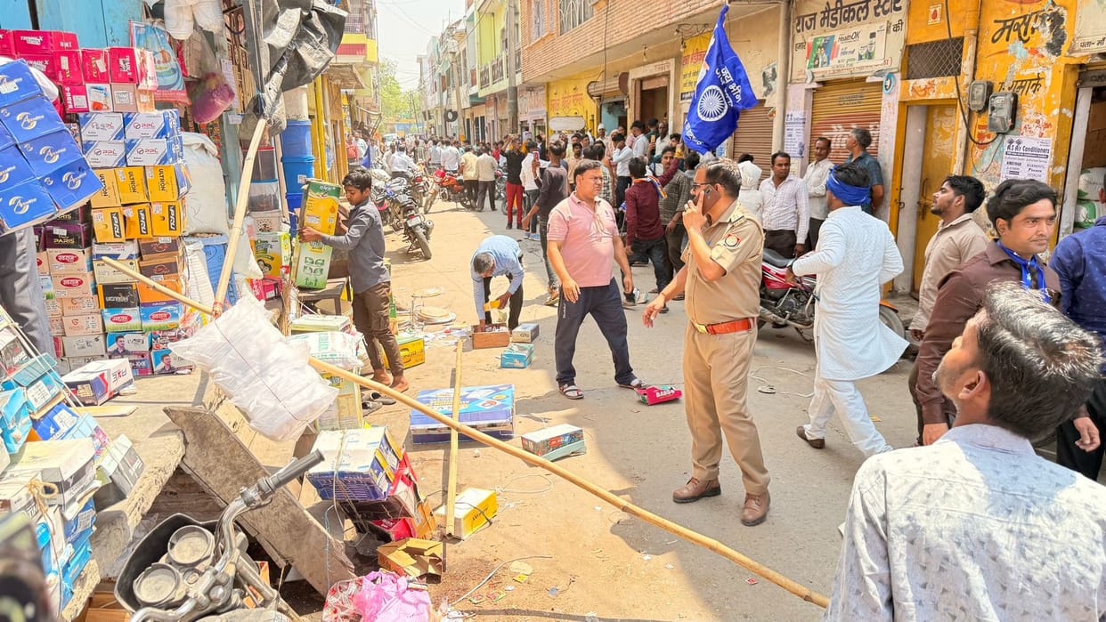Dalit youth shot before Ambedkar Jayanti procession chaos ensues police deployed