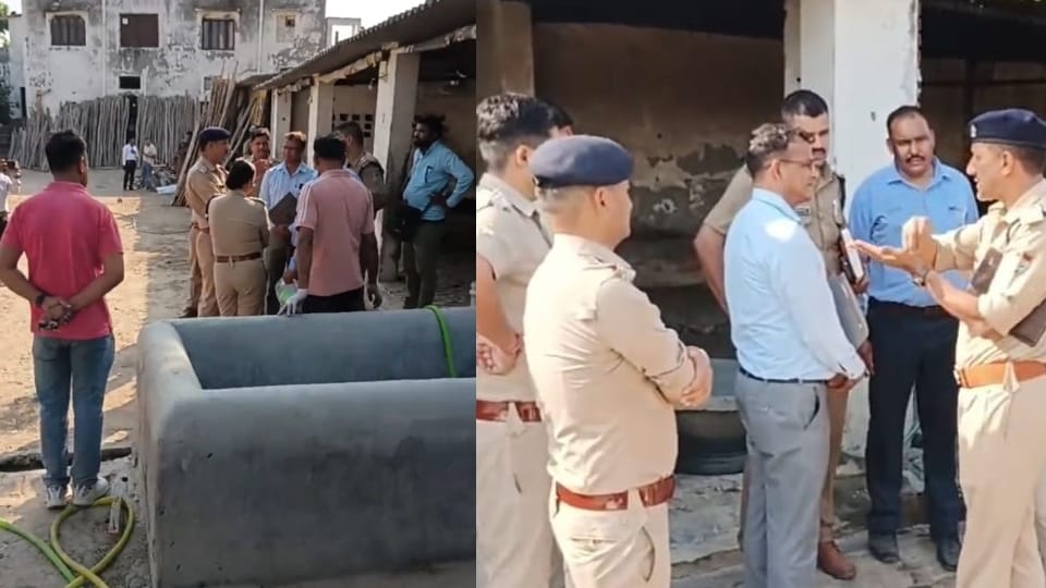 Haridwar News Blast in shuttering warehouse Fireworks Goods Two People Badly Injured