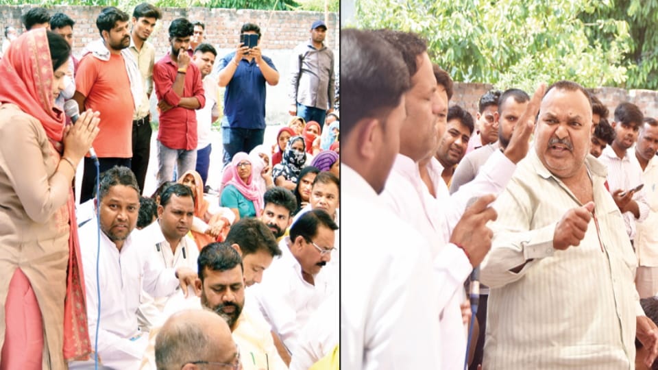 Meerut: state minister gets both parties to compromise in Councillor issue