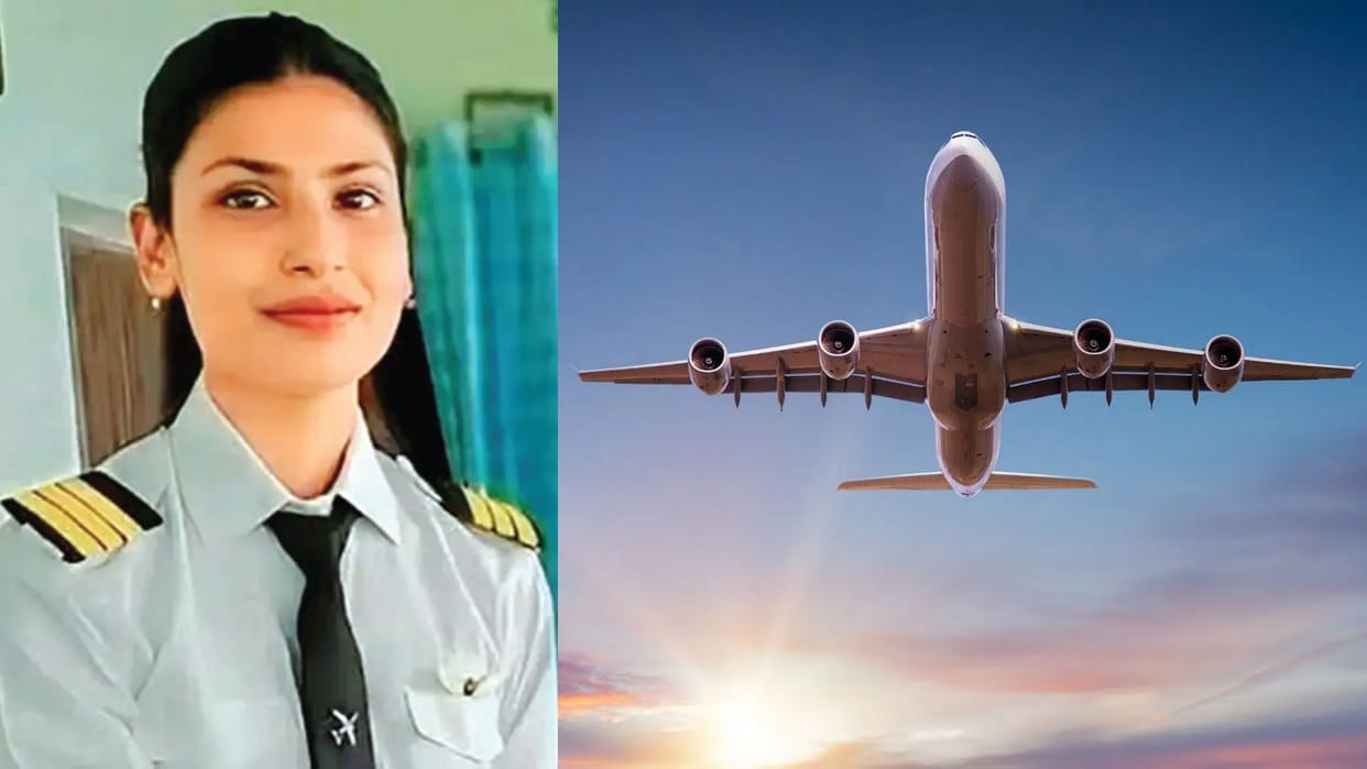 Taiba Afroz Success from Bihar Saran Jalalpur Sold land for studies unfit in medical later became woman pilot