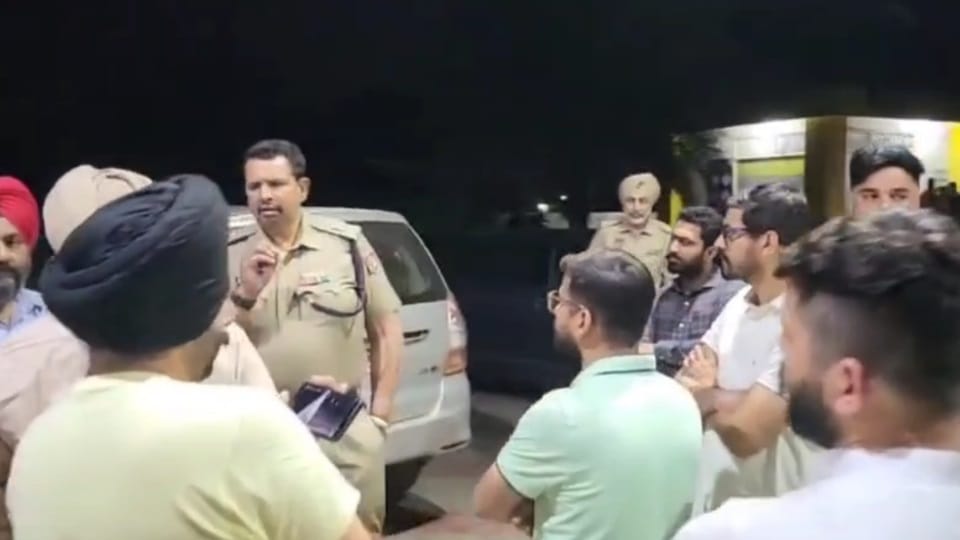 firing at a petrol pump near Majitha in Amritsar