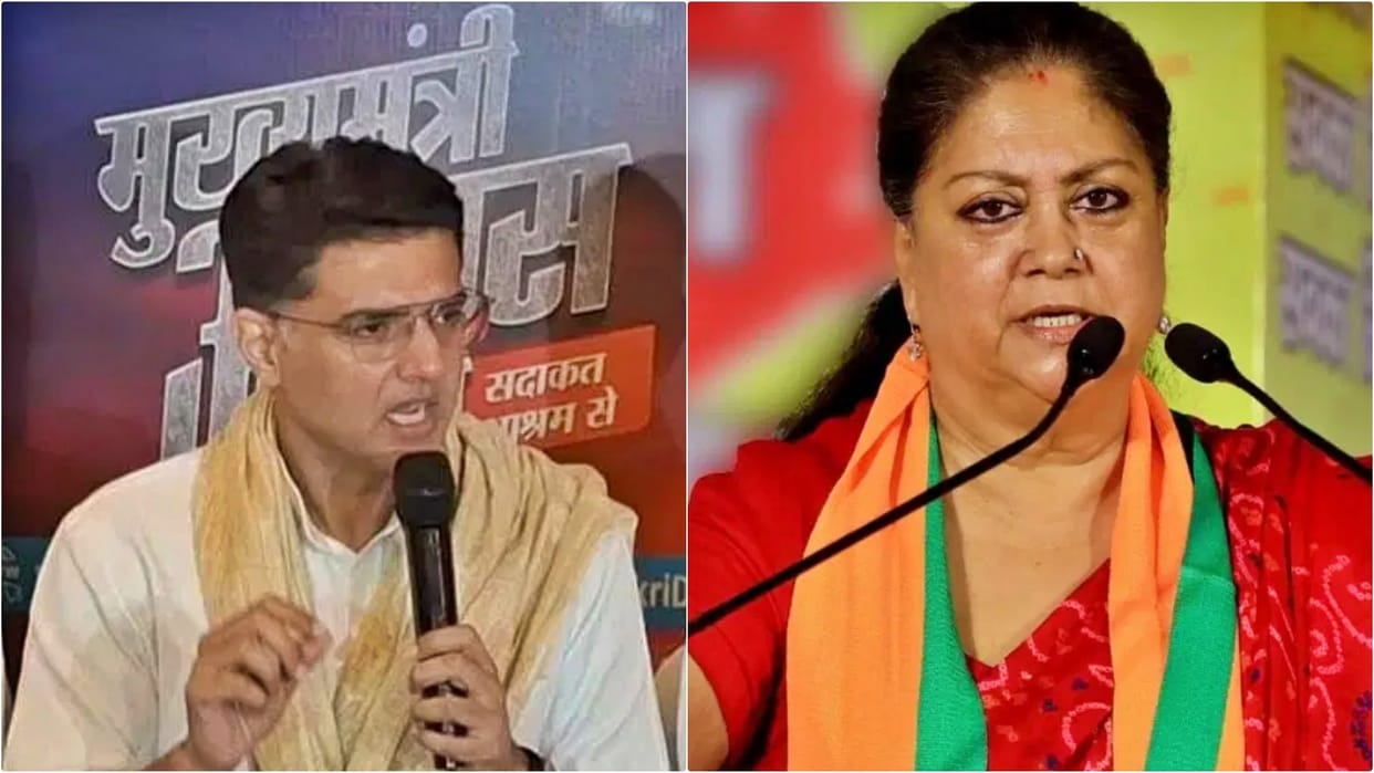 Rajasthan Politics: Sachin Pilot says Vasundhara Raje should visit whole of Rajasthan, not Jhalawar