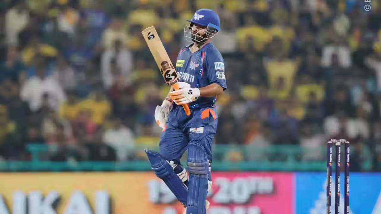 Rishabh Pant came out to bat at number seven against Delhi Capitals looked disappointed LSG vs DC IPL 2025