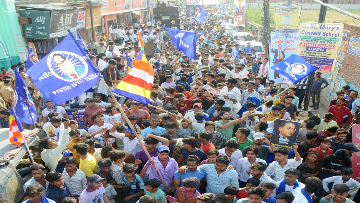 Shobhayatra taken out on Ambedkar Jayanti people gave message of unity in Bareilly