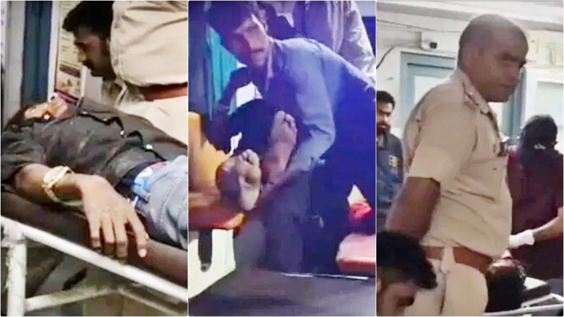 गंभीर घायलों को रेफर किया ट्रामा सेंटर