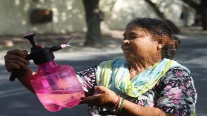 दिल्ली में गर्मी से हाल बेहाल