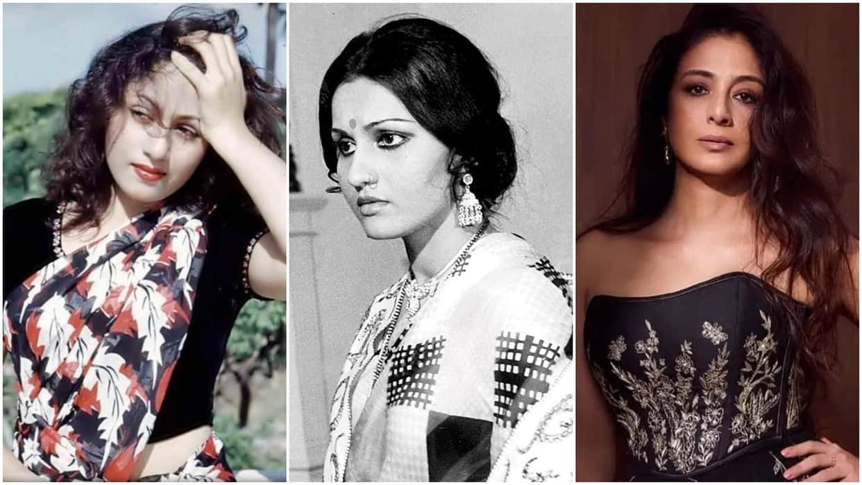 Muslim Actress with hindu name tabu madhubala meena kumari manyata dutt reena roy