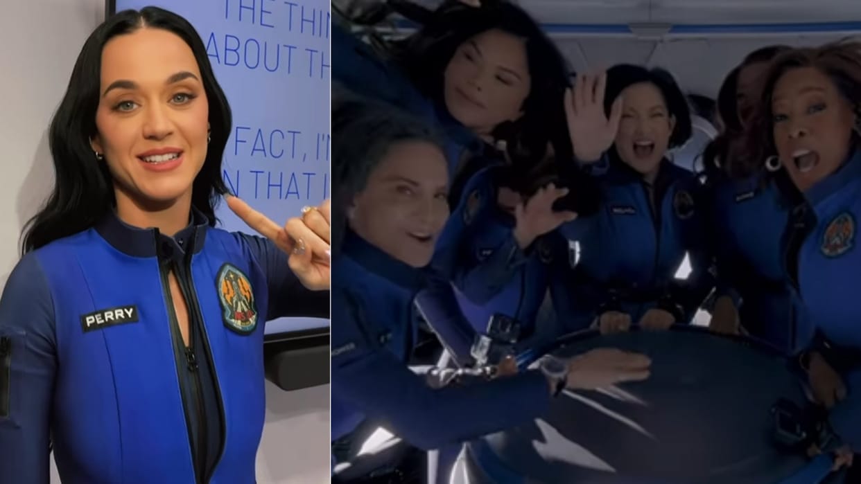 Katy Perry First Post After Returning to Earth From Blue Origin NS-31 Space Mission says No Place Like Home