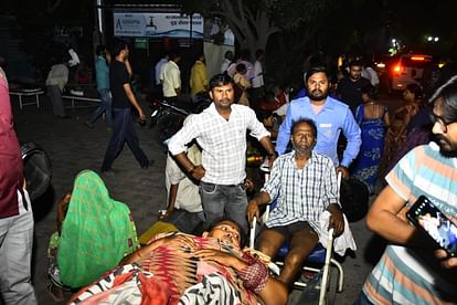 firefighters risked lives to save 250 patients After massive fire broke out in Lokbandhu Hospital all update