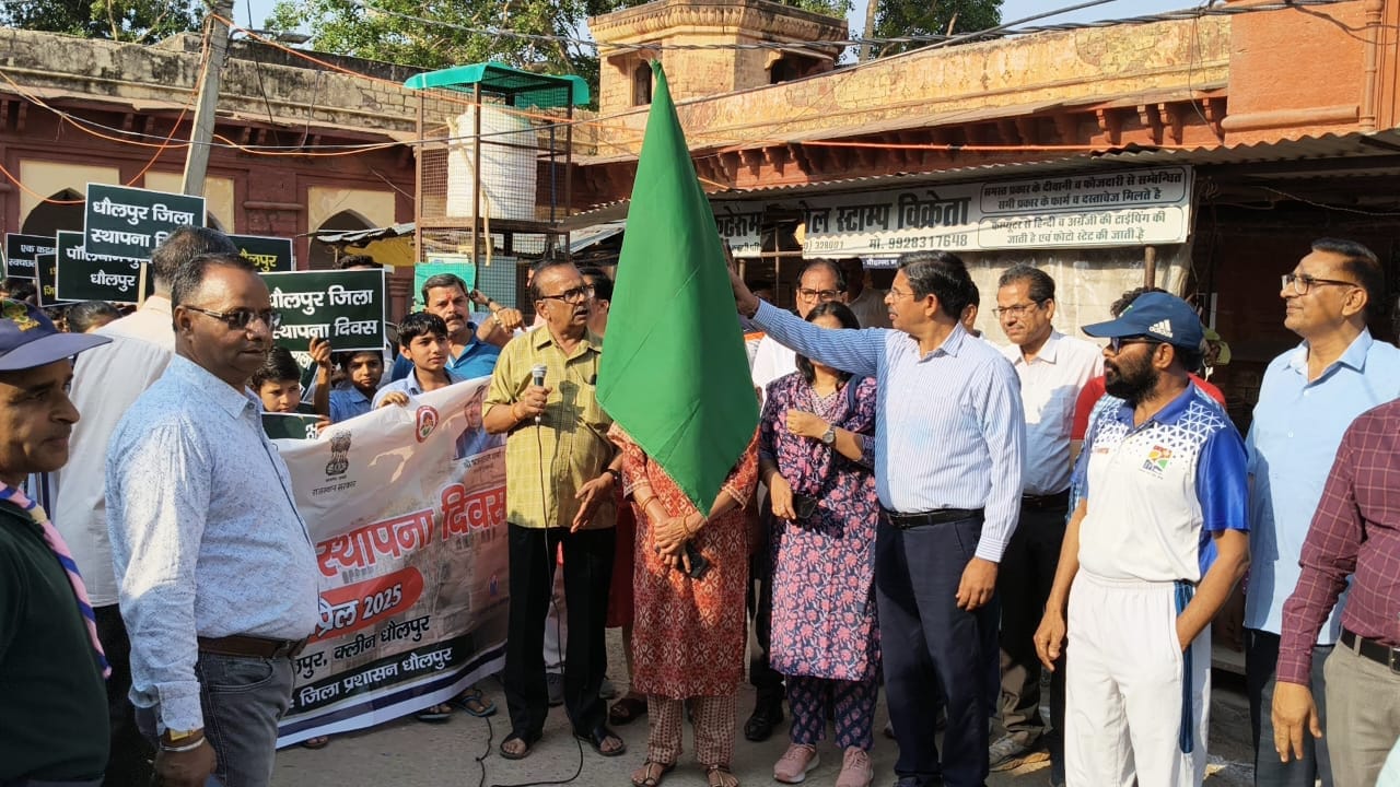 प्रभात फेरी का आयोजन