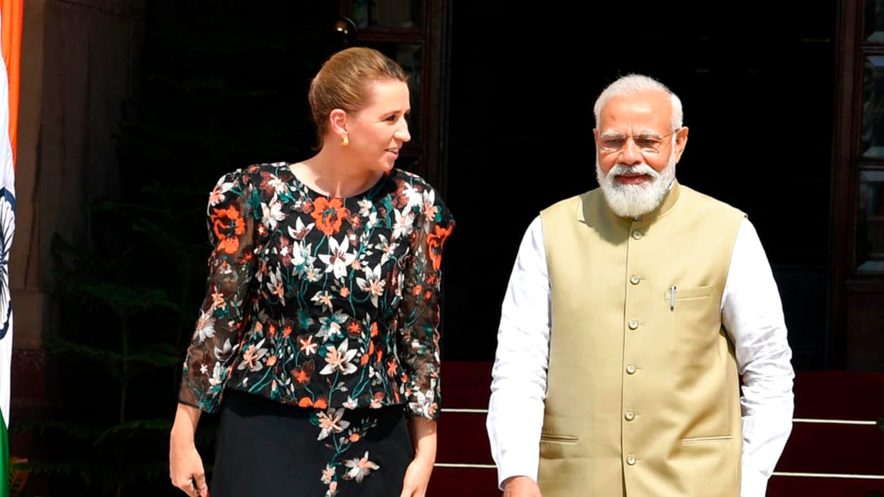 PM Modi reaffirmed India's strong commitment to India-Denmark Green Strategic Partnership