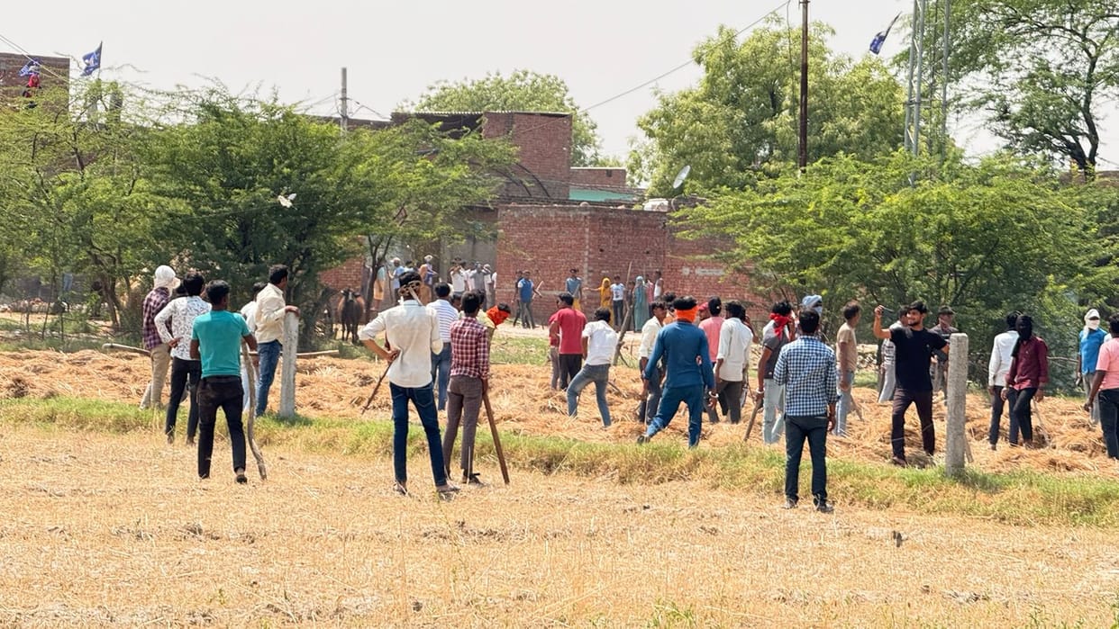 Uproar over damage to statue of former Chief Minister Kalyan Singh