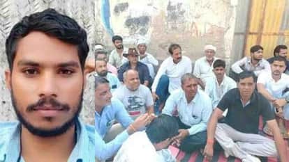 Jhunjhunu News: Police station staff present on line after death of youth during custody