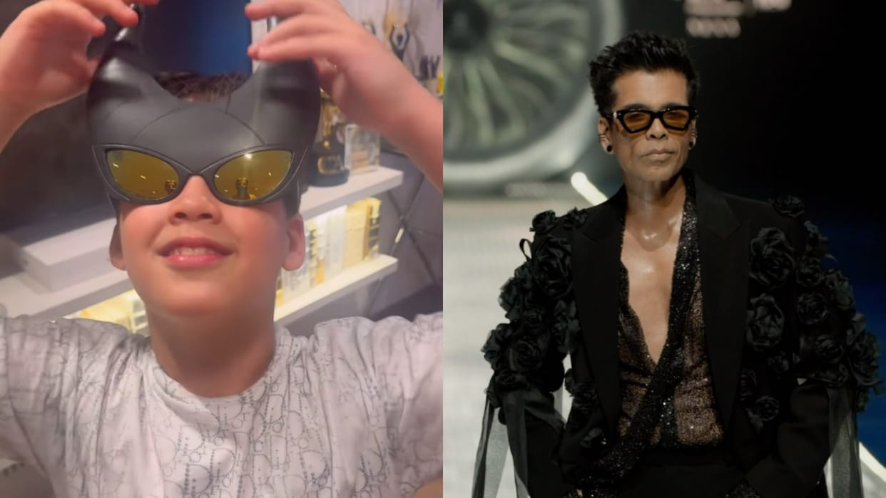Karan Johar Shares Adorable Moment with Son Yash Details Inside