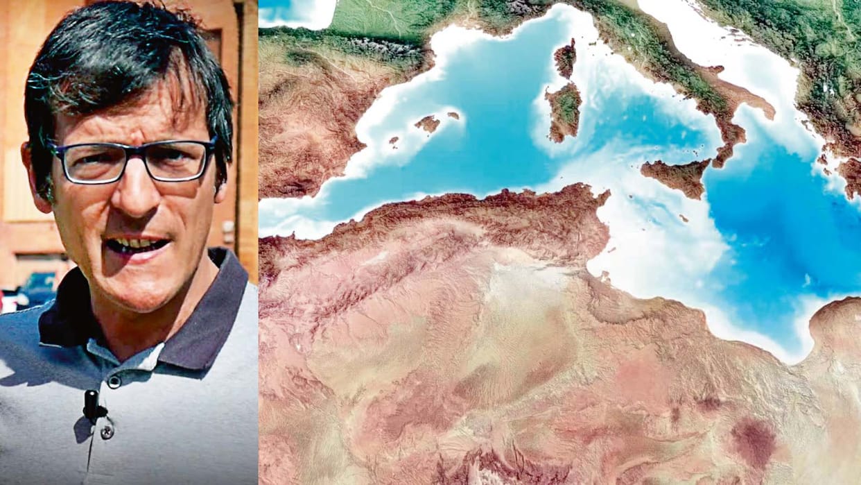 biggest flood on earth and its mystery curiosity arising from unusual hills found during island Sicily tour
