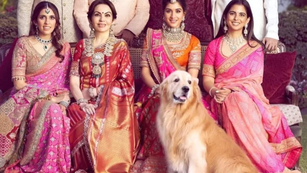 latest blouse design inspired by nita ambani shloka mehta isha ambani and radhika merchant