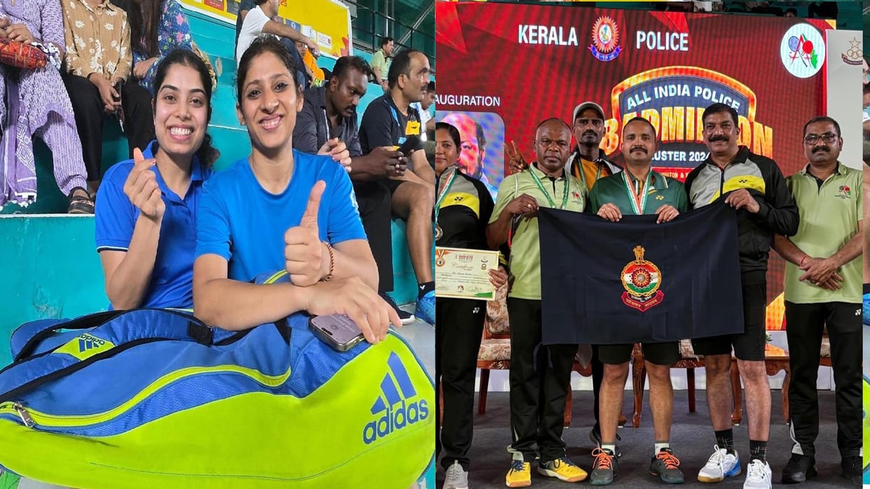 Chhattisgarh first time won gold for in All India Police Badminton Mixed Doubles