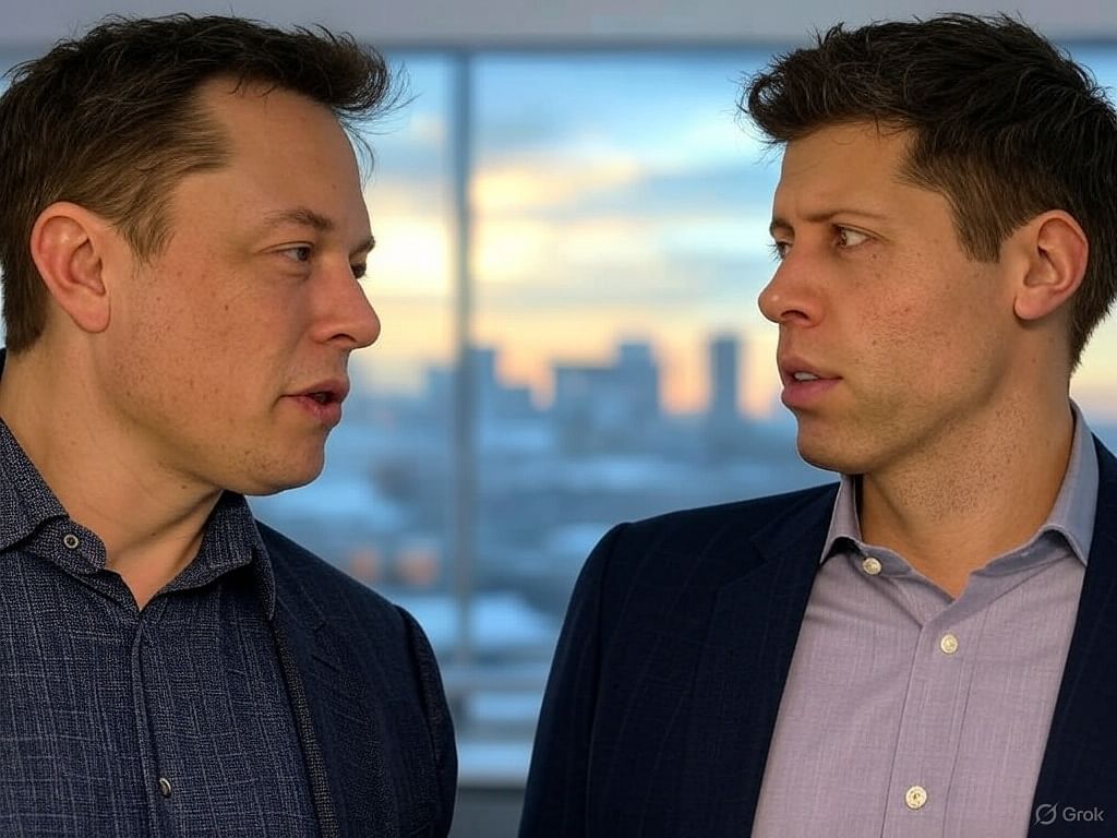 elon musk sam altman