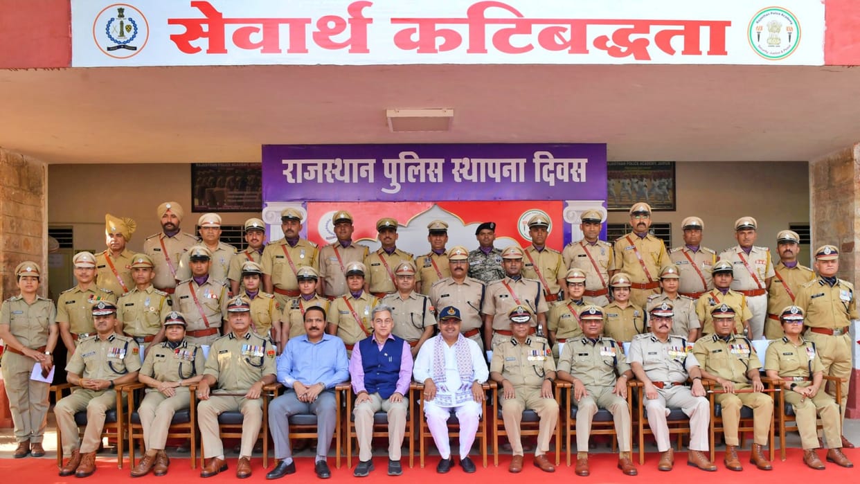 Jaipur: CM Bhajanlal says Policemen are real heroes of society, announced increase in uniform-mess allowance