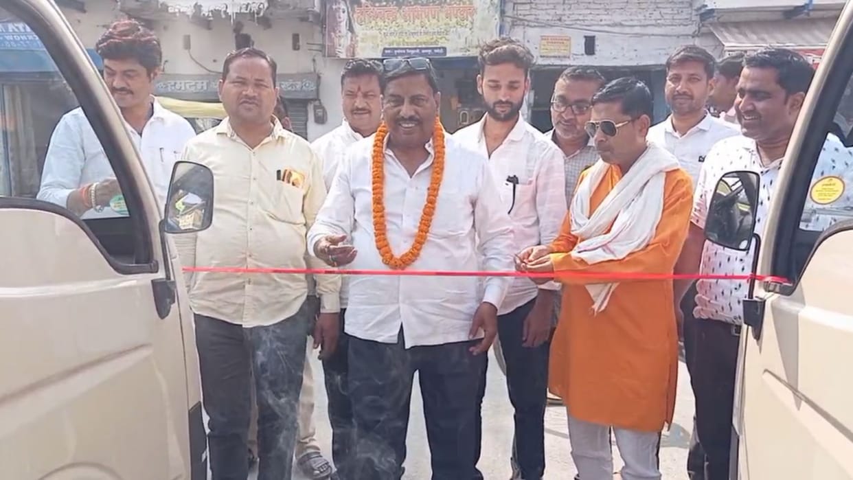Mission Swachhata will get wings two garbage vehicles joined the fleet of Nagar Panchayat