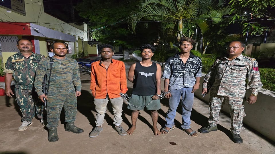 Accused of vehicle theft arrested within 24 hours police sent him to jail in Jagdalpur