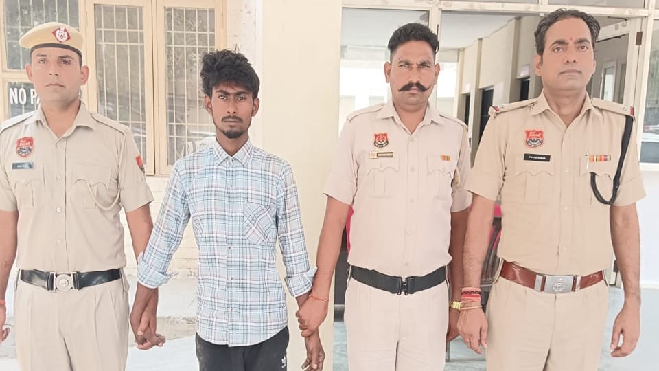 Police arrested the accused of murder of a 10-year-old girl in Gurugram