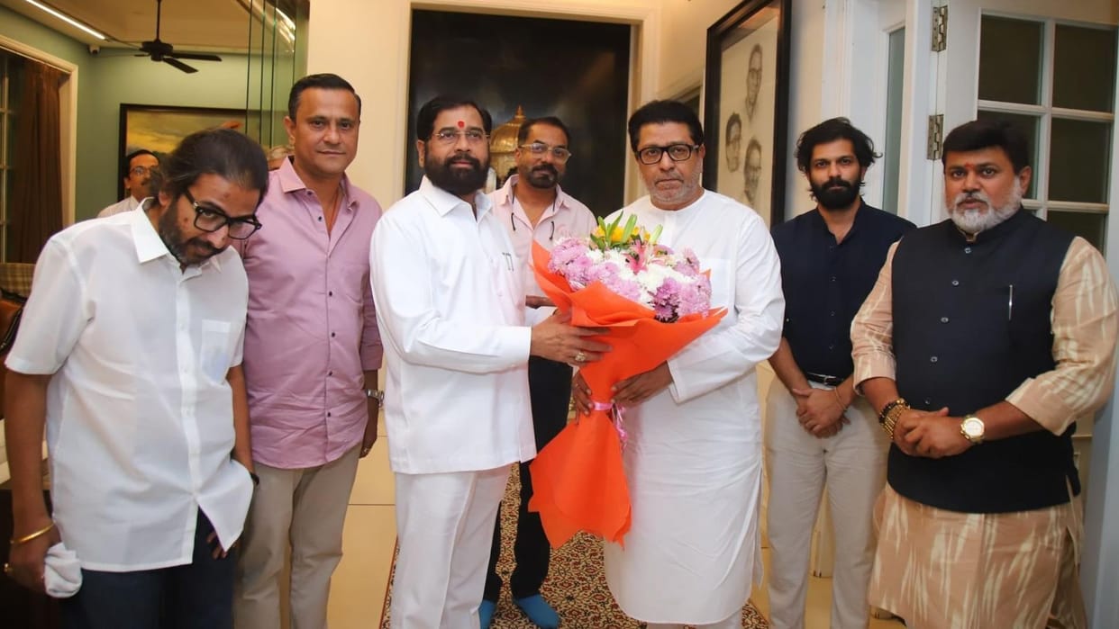 Maharashtra Deputy CM Eknath Shinde On his meeting with MNS chief Raj Thackeray