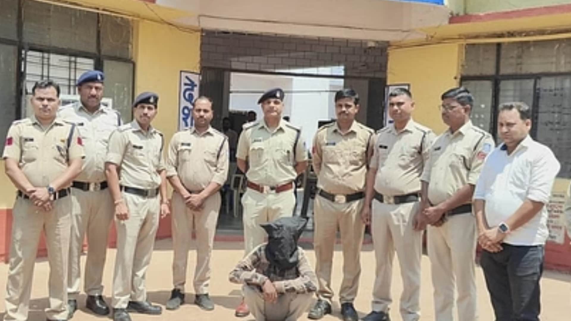 शिवपुरी पुलिस की गिरफ्त में आरोपी