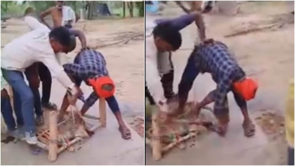 MP News: Street dog beaten up in Bhind teeth broken with pliers viral video