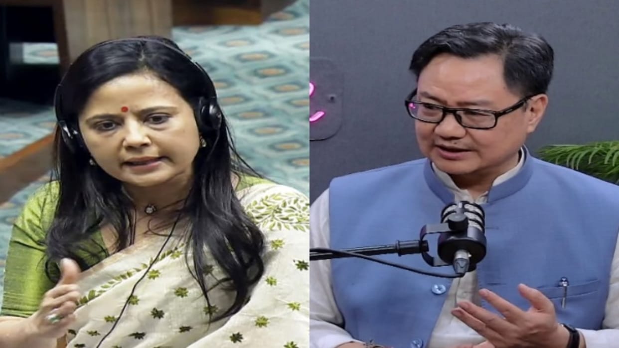 Kiren Rijiju rejected the allegations of the opposition, also responded to the allegations of Mahua Moitra