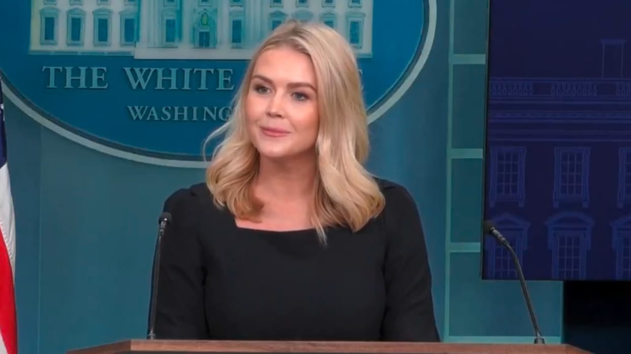America White House Caroline Levitt Donald Trumps Achievements Role in Ceasefire News In Hindi